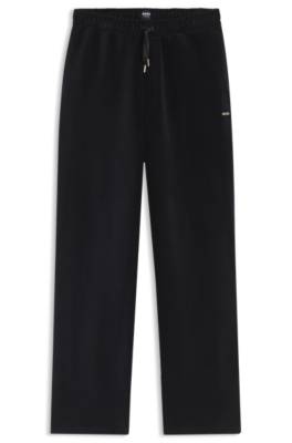 Boss Velour tracksuit bottoms with satin inserts byxor dam – bild 4