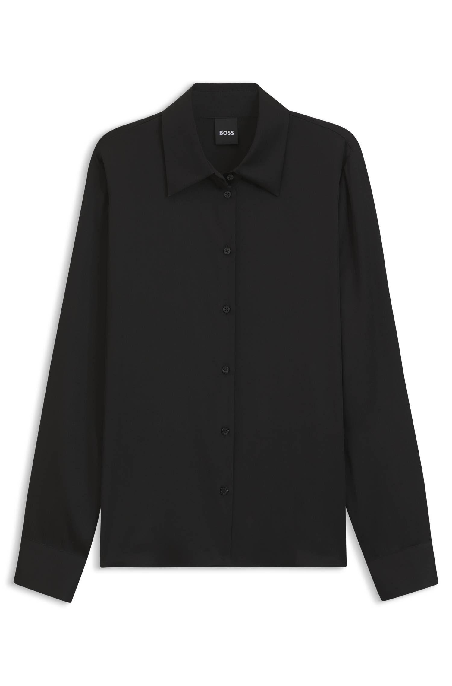 Boss Stretch-silk blouse skjortor & blusar dam – bild 4