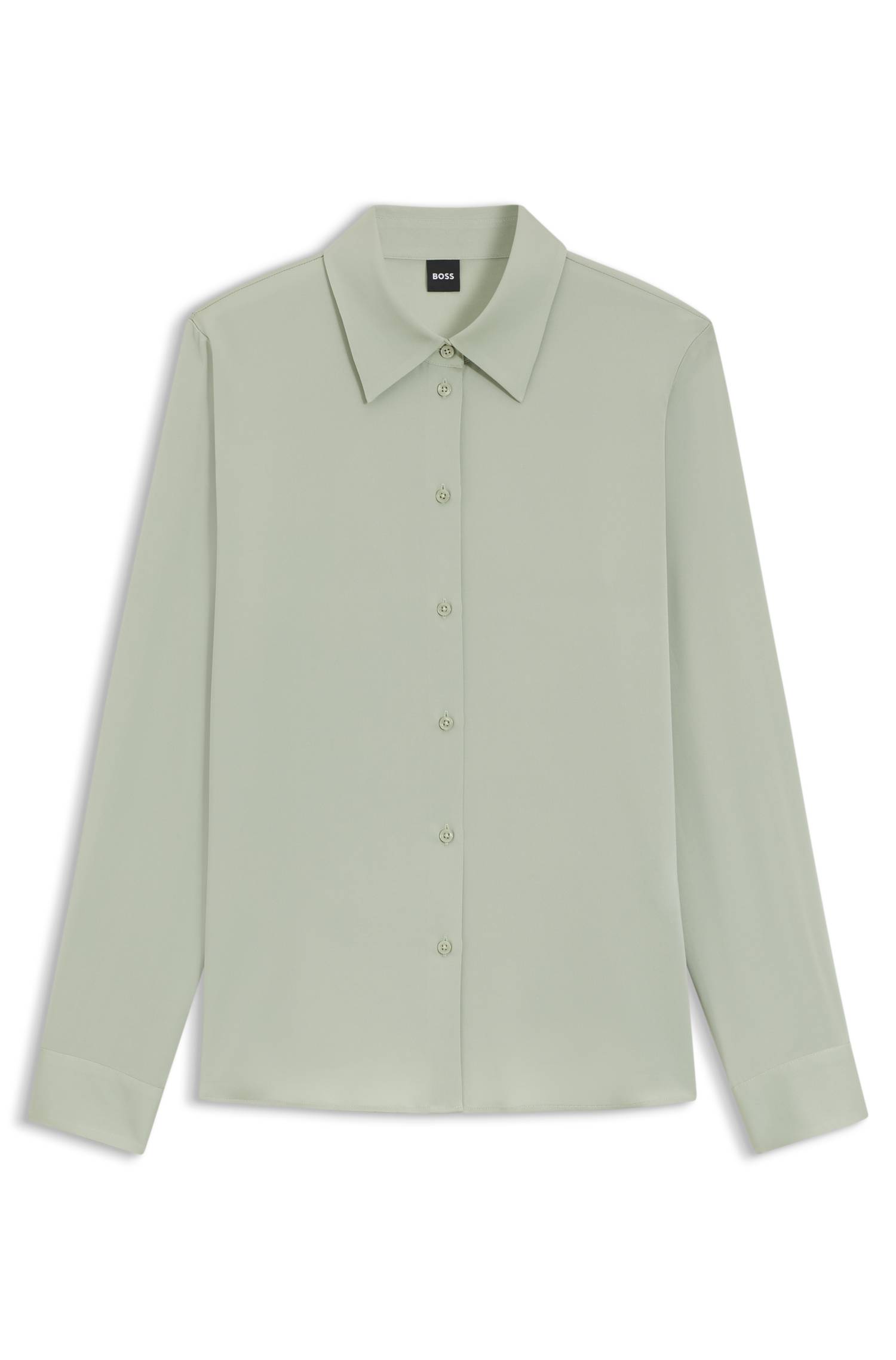 Boss Stretch-silk blouse skjortor & blusar dam – bild 4