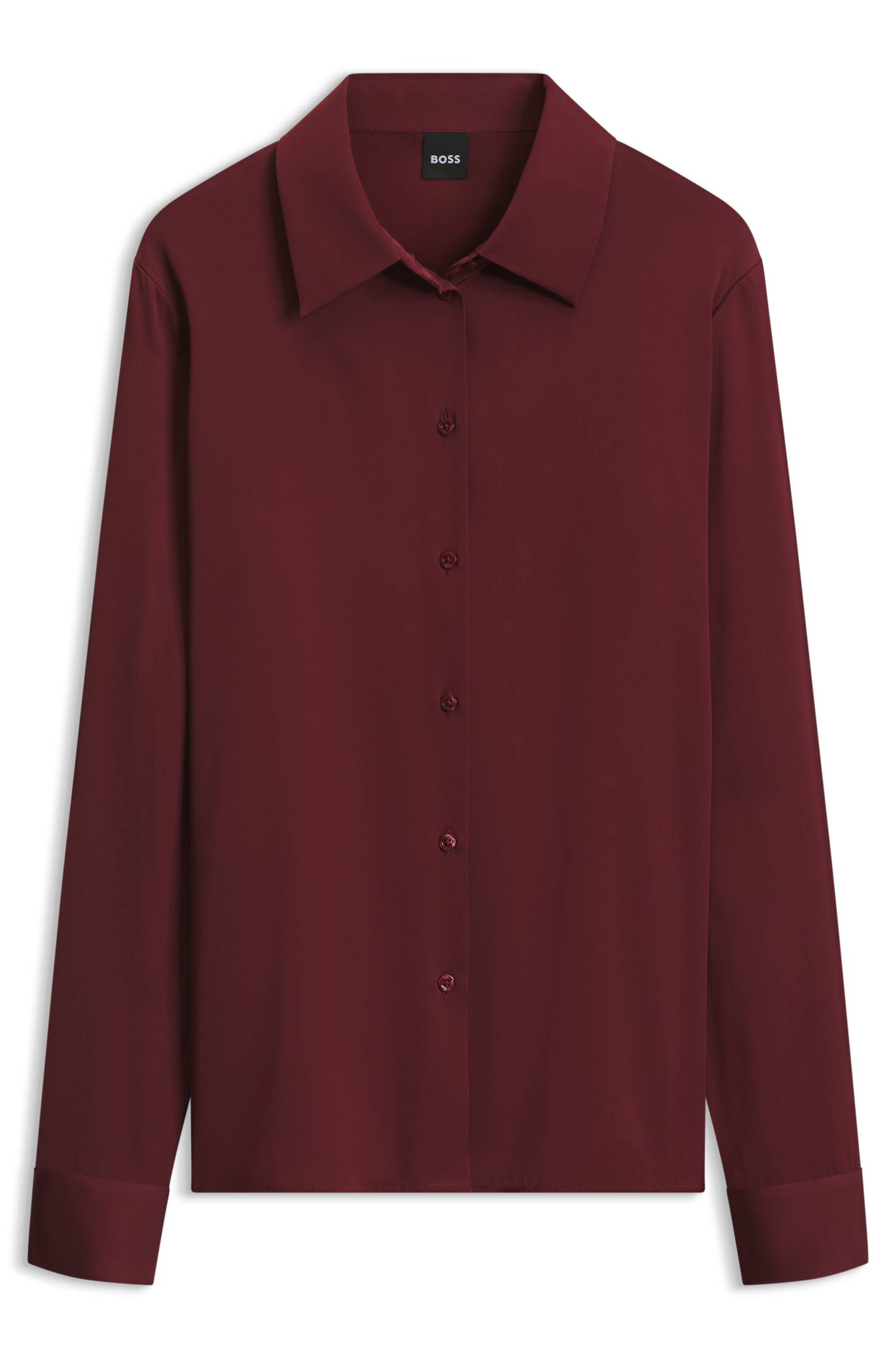 Boss Stretch-silk blouse skjortor & blusar dam – bild 4