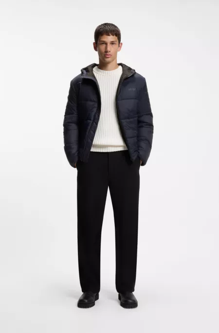Veste Regular matelassée à capuche