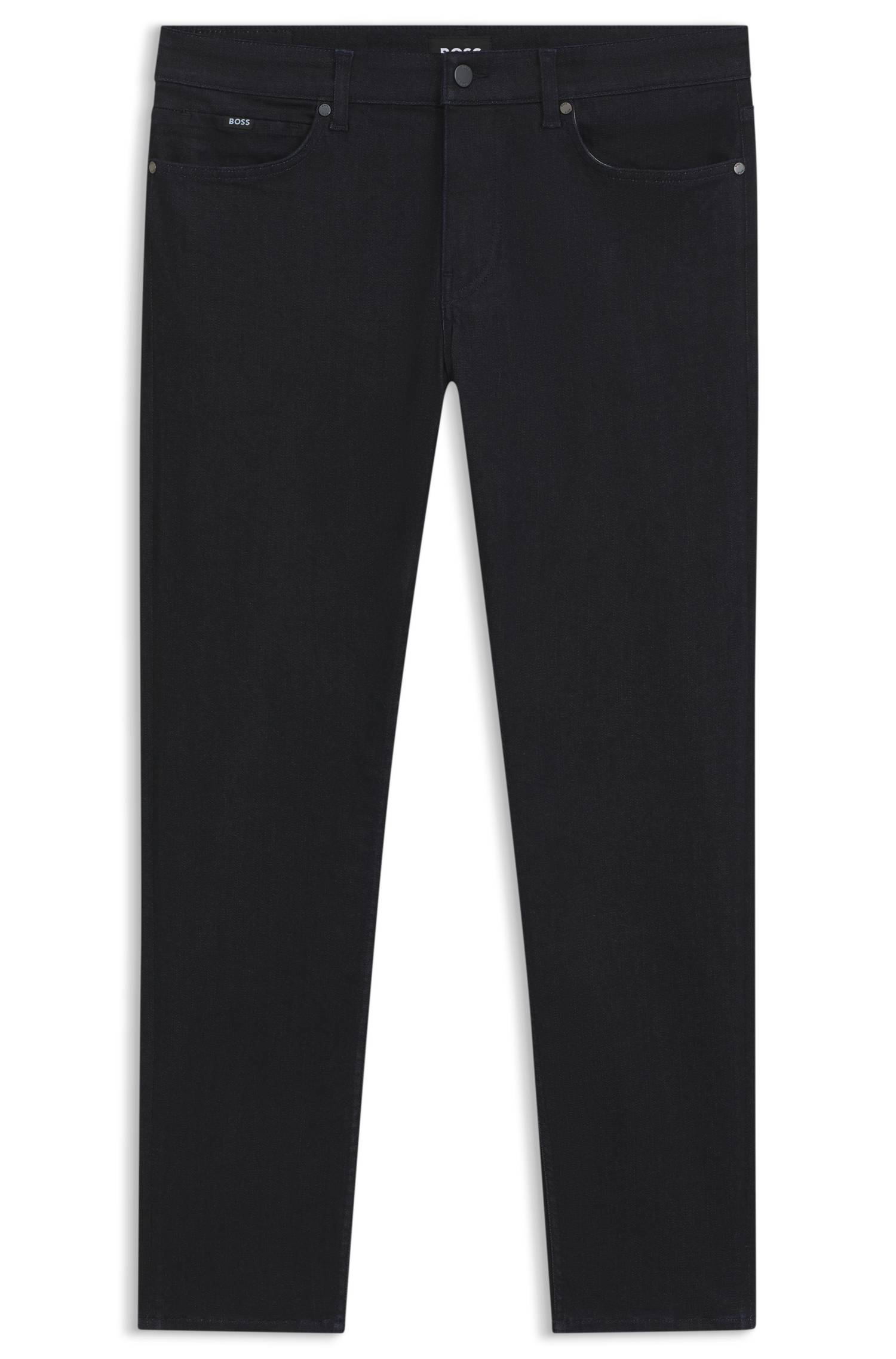 Boss Delaware slim-fit jeans in indigo stretch denim herr – bild 4