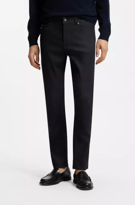 Delaware Slim-Fit Jeans aus indigofarbenem Stretch-Denim