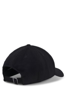 Wool and silk blend cap with logo hardware 2