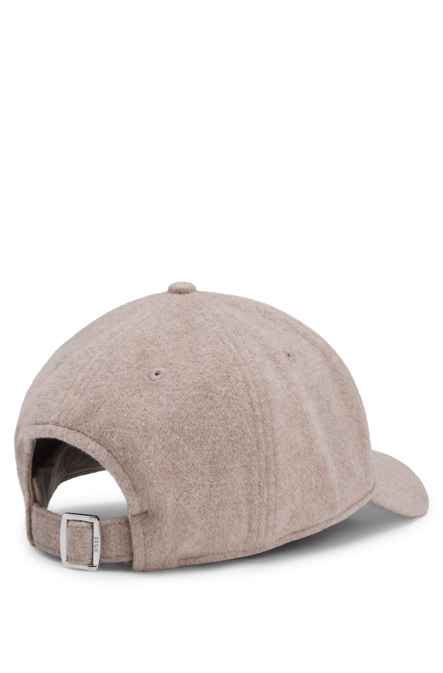 Boss Wool and silk blend cap with logo hardware kepsar herr – bild 2