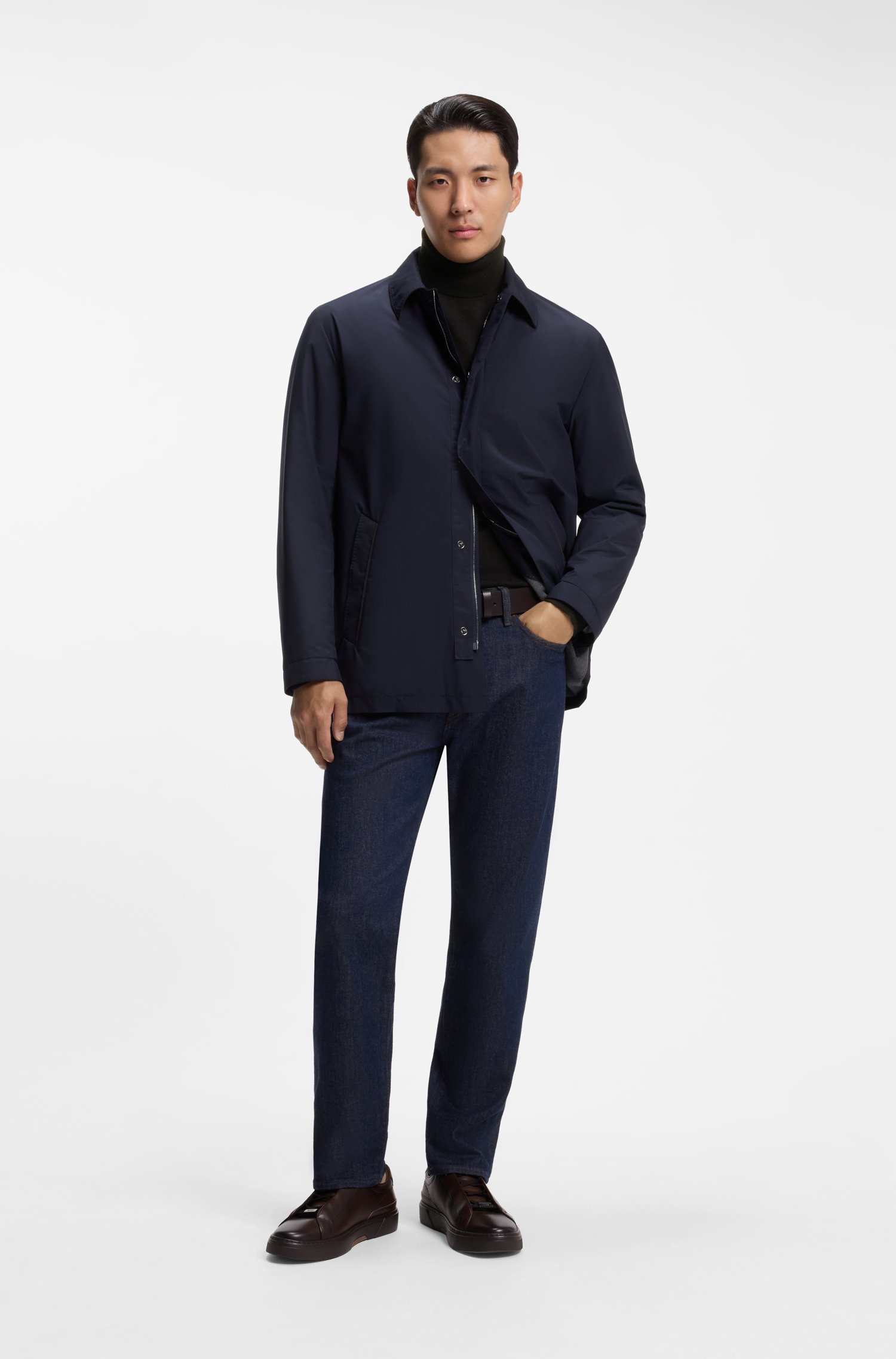Boss Rollneck sweater in pure cashmere tröjor herr – bild 2