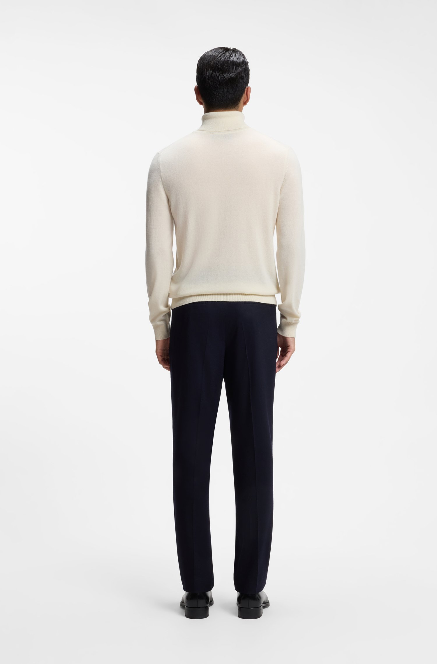 Boss Rollneck sweater in pure cashmere tröjor herr – bild 3