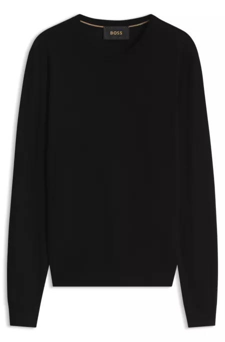 Pullover aus reinem Kaschmir mit Rundhalsausschnitt