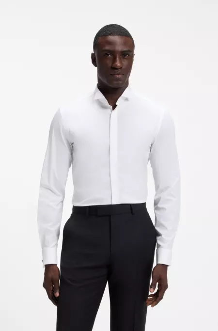 Slim-fit Easy Iron formal shirt
