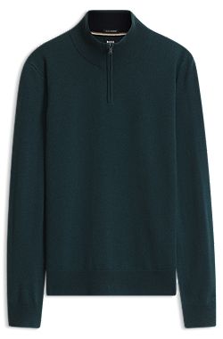 Pullover aus Schurwolle mit Kaschmir und Troyerkragen