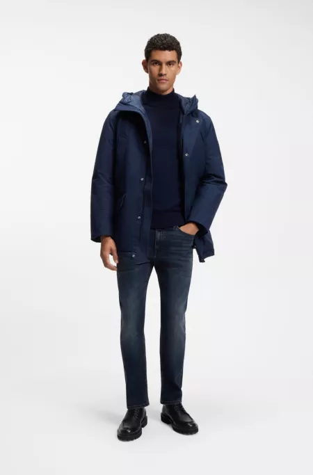 Delaware slim-fit jeans in blue soft-motion denim