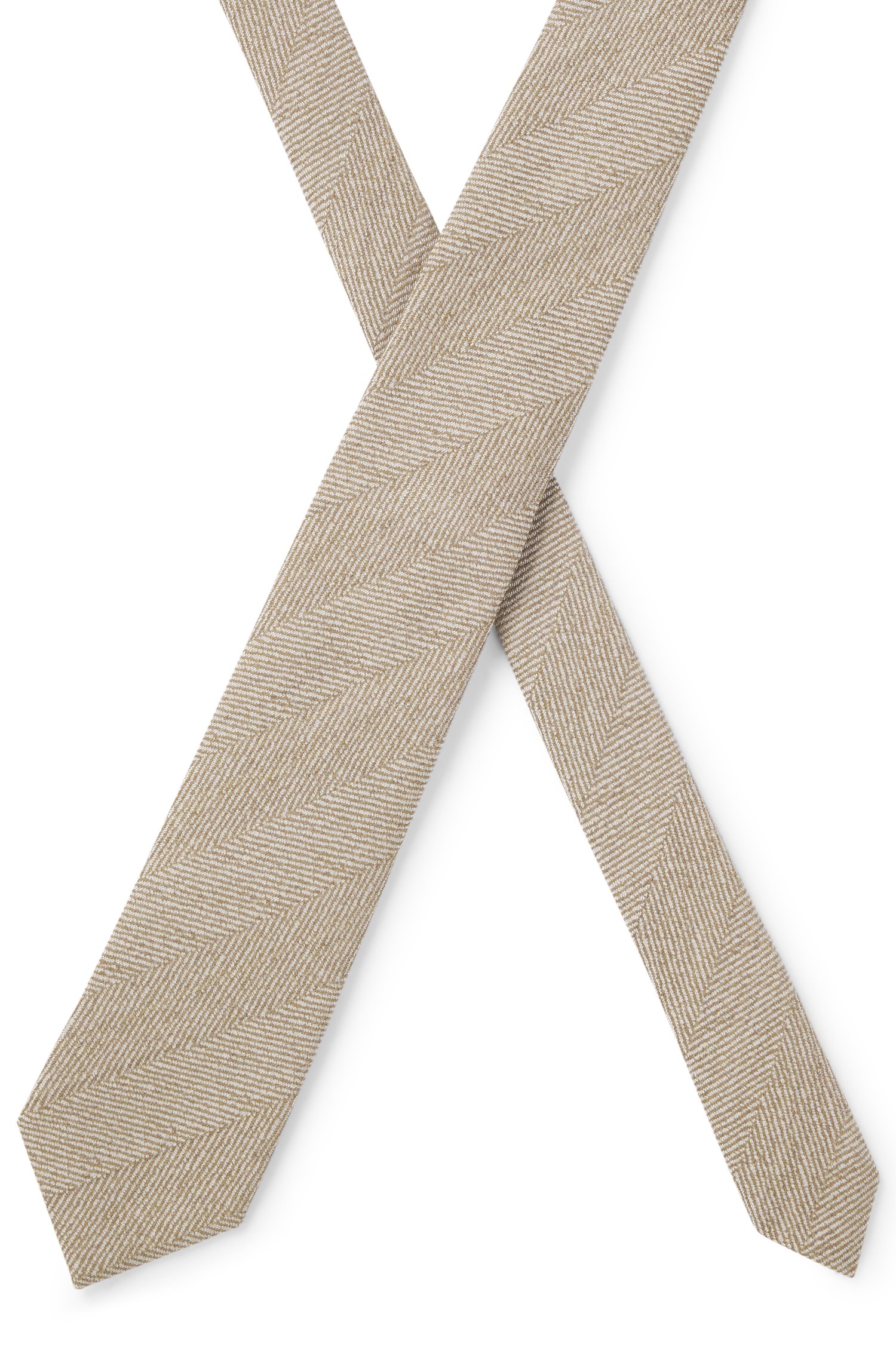 Boss Hand-made jacquard tie in finest Italian silk slipsar herr – bild 3