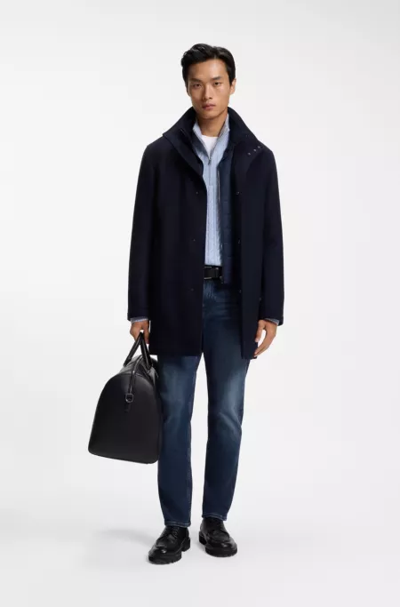 Regular-fit jeans in a stretch cotton blend