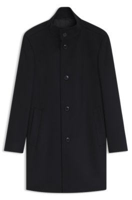 Boss Uomo Nero Cappotti, Xl, New, - Immagine 3