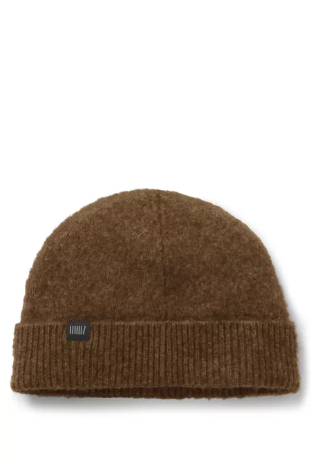 BOSS BY BECKHAM beanie hat in wool and cashmere