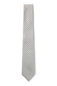 BOSS ONE Patterned tie in silk jacquard, Grey