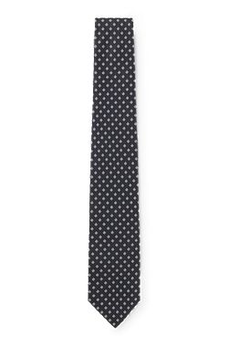 BOSS ONE Patterned tie in silk jacquard