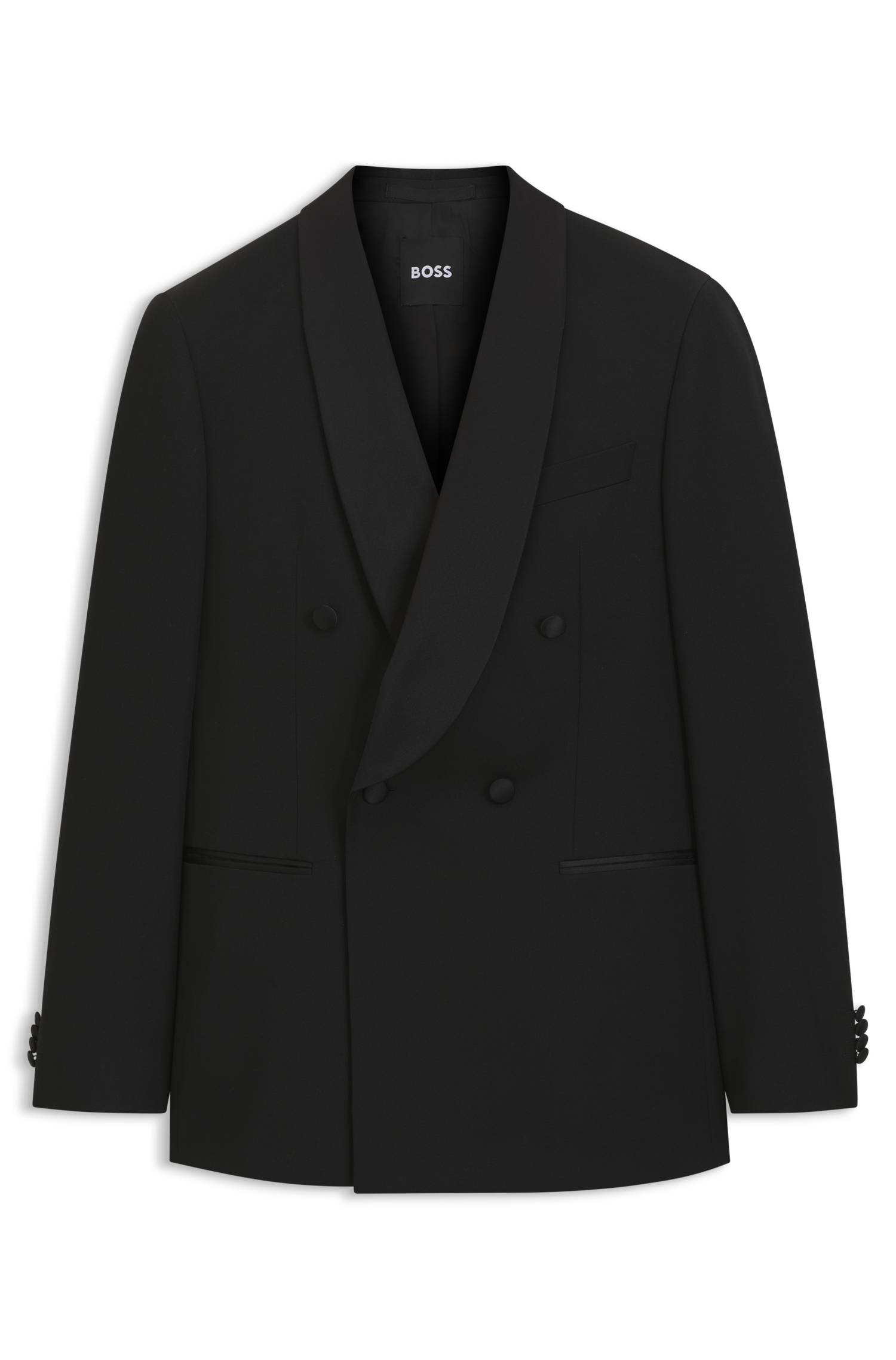 Boss Slim-fit blazer crafted in Italian virgin wool herr – bild 4