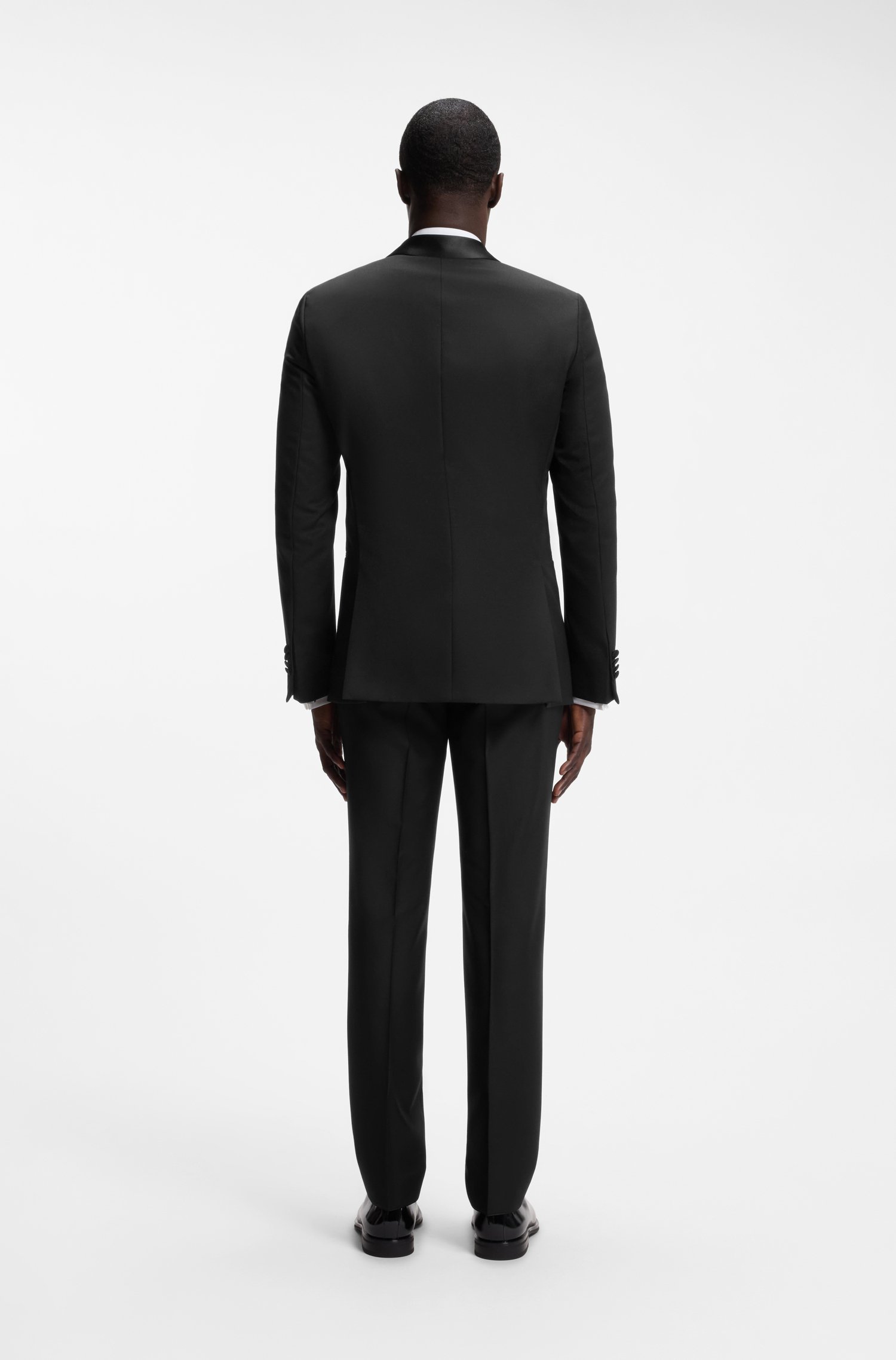 Boss Slim-fit blazer crafted in Italian virgin wool herr – bild 2