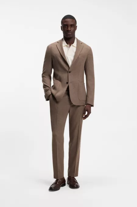 Pantalon Tapered Performance en laine vierge