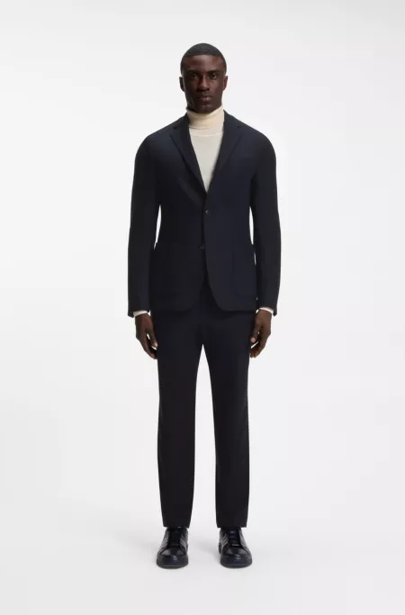 Pantalon Tapered Performance en laine vierge
