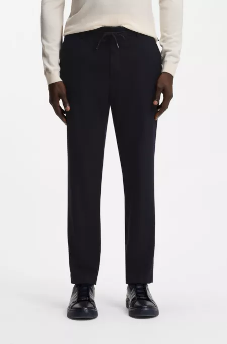 Pantalon Tapered Performance en laine vierge