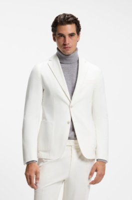Cotton-blend corduroy blazer