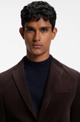 Boss Cotton-blend corduroy blazer herr – bild 3