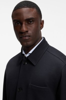 Regular-fit jacket in stretch jersey 3