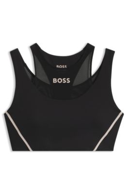 Active sports bra, Black