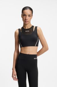 Active sports bra, Black
