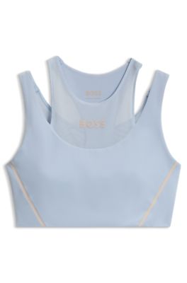 Active sports bra, Light Blue