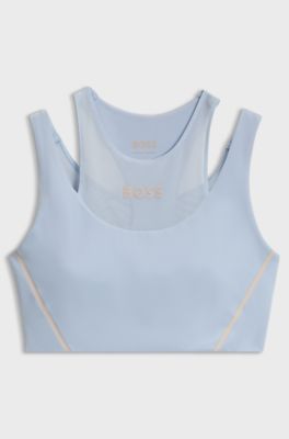 Active sports bra, Light Blue