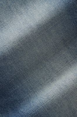 BOSS BY BECKHAM slim-fit jeans in blue denim, Blue