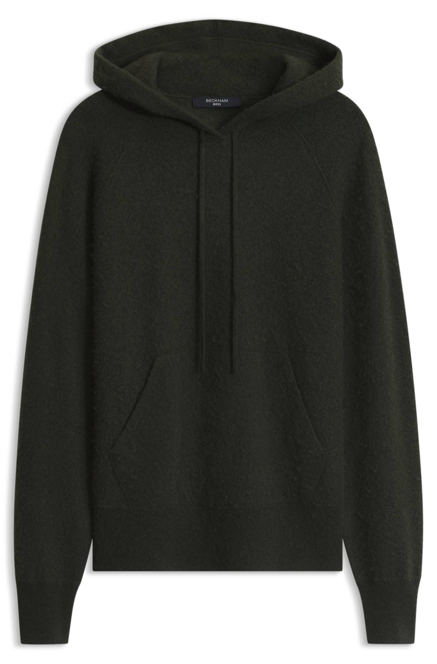 Boss BY BECKHAM hoodie in virgin wool and cashmere herr – bild 4