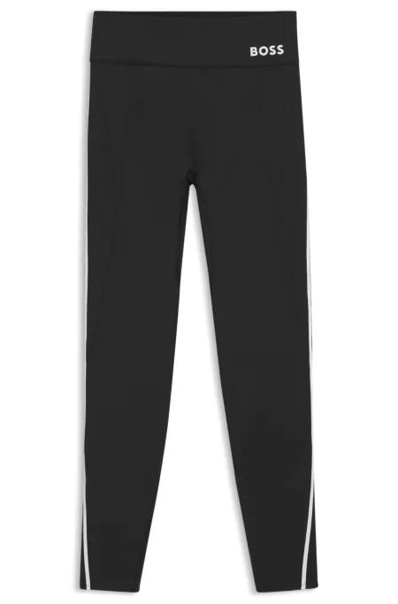 Active performance-stretch leggings with moisture management