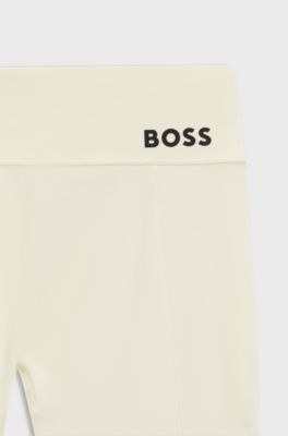 수분 관리 액티브 퍼포먼스 스트레치 레깅스, 라이트 베이지