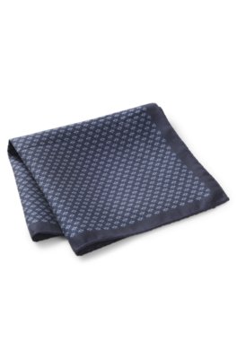 Boss ONE Silk pocket square with printed pattern näsdukar herr – bild 2