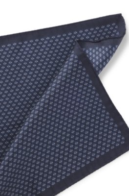 Boss ONE Silk pocket square with printed pattern näsdukar herr – bild 3