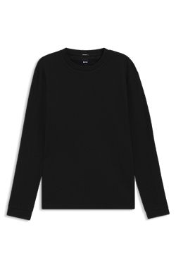 Cotton-jersey T-shirt with crew neck