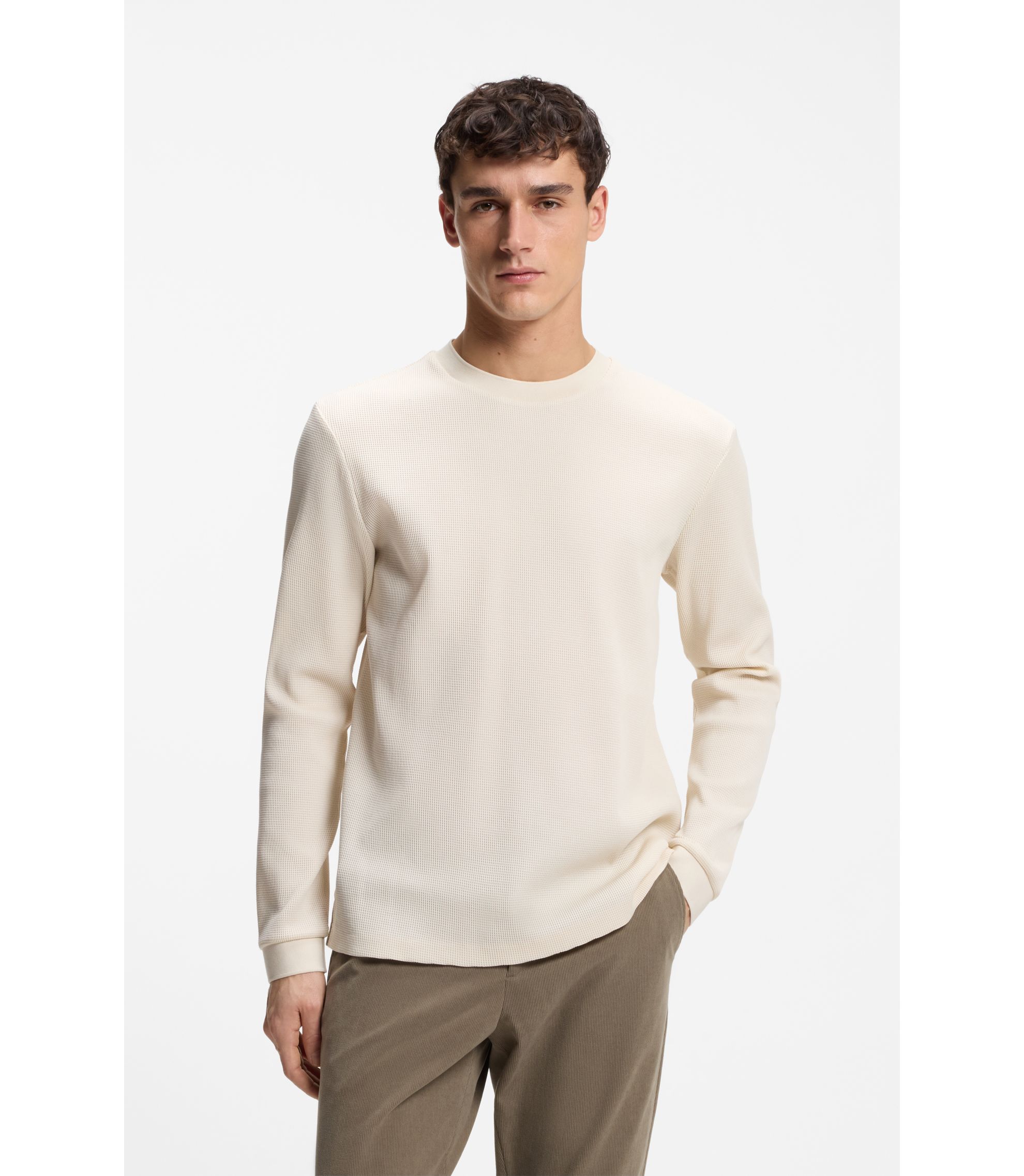 T-Shirt aus Baumwoll-Jersey mit Rundhalsausschnitt