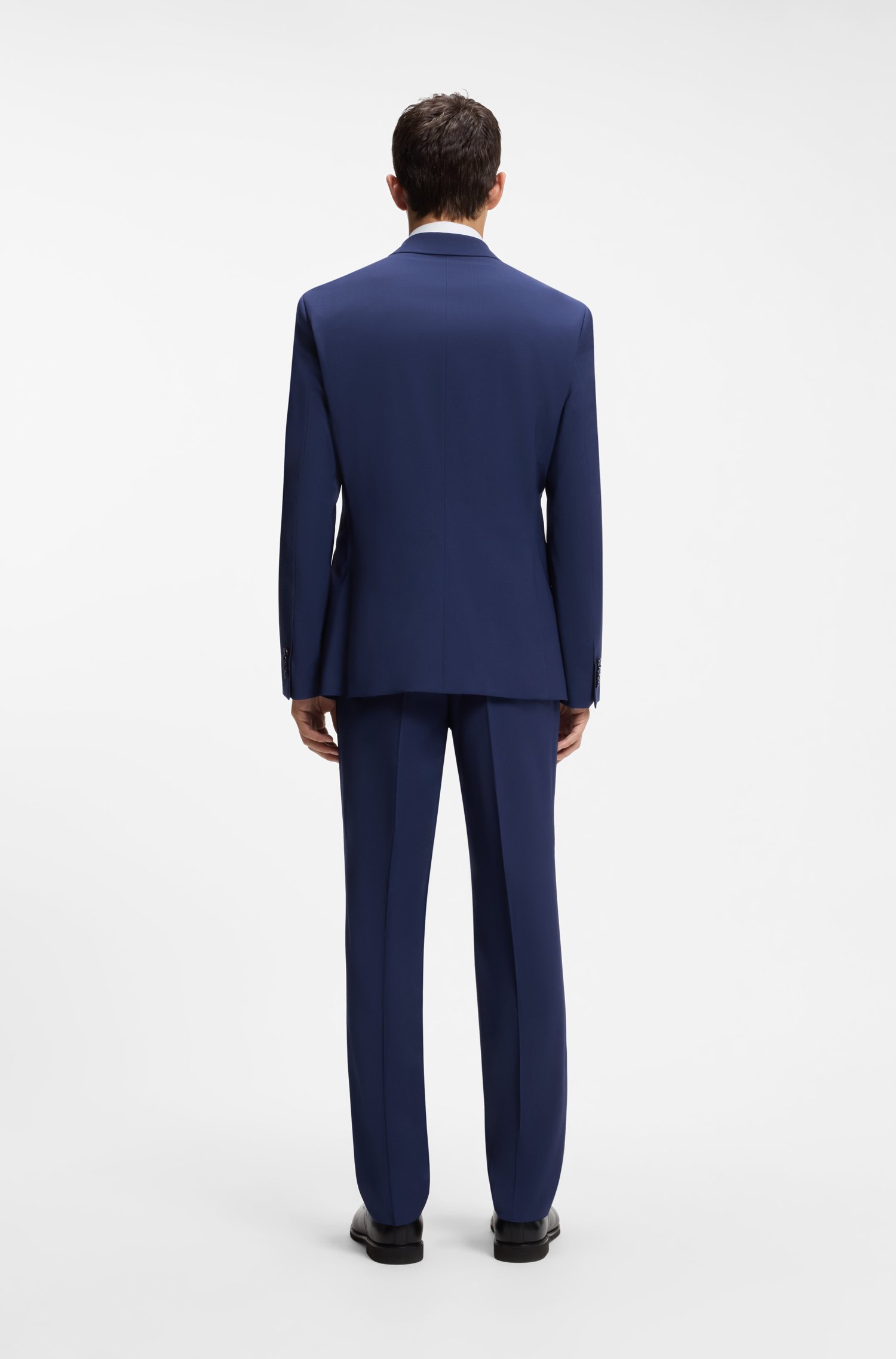 Hugo Two-piece slim-fit wool-blend suit kostymer herr – bild 3