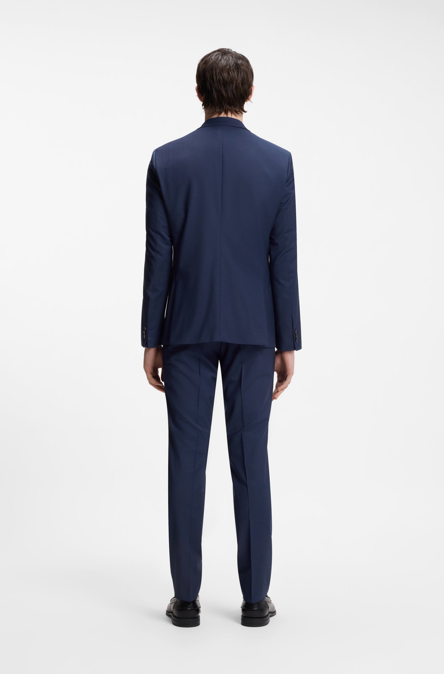 Hugo Wool-blend two-piece extra-slim-fit suit kostymer herr – bild 3