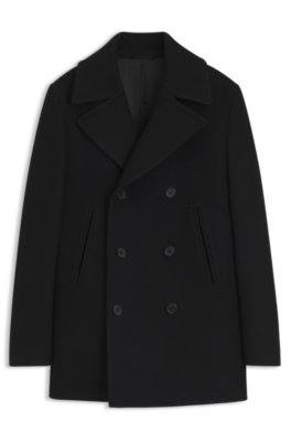 BY BECKHAM peacoat in virgin wool