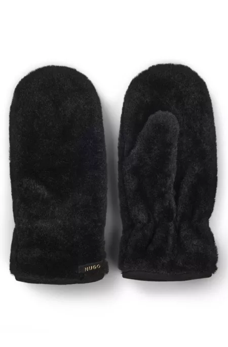 Gants Femme avec logo en métal