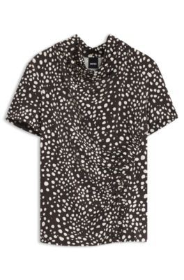 Printed top, Patterned