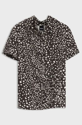 Printed top, Patterned