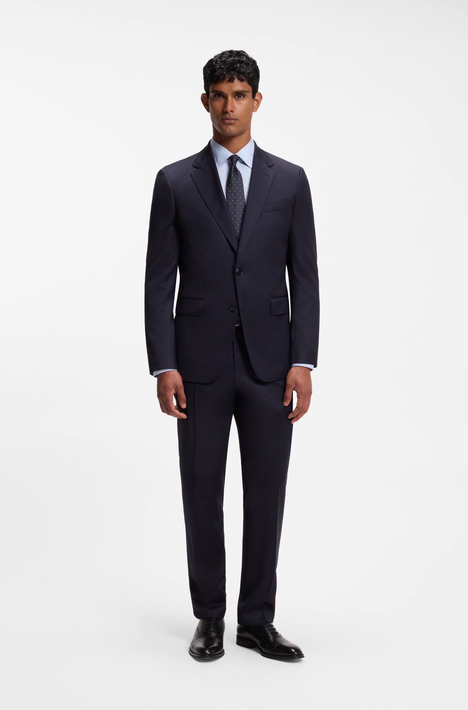Boss Slim-fit shirt in easy-iron cotton twill skjortor & blusar herr – bild 2