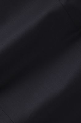 BOSS BY BECKHAM slim-fit suit jacket in wool and cashmere, Dark Blue