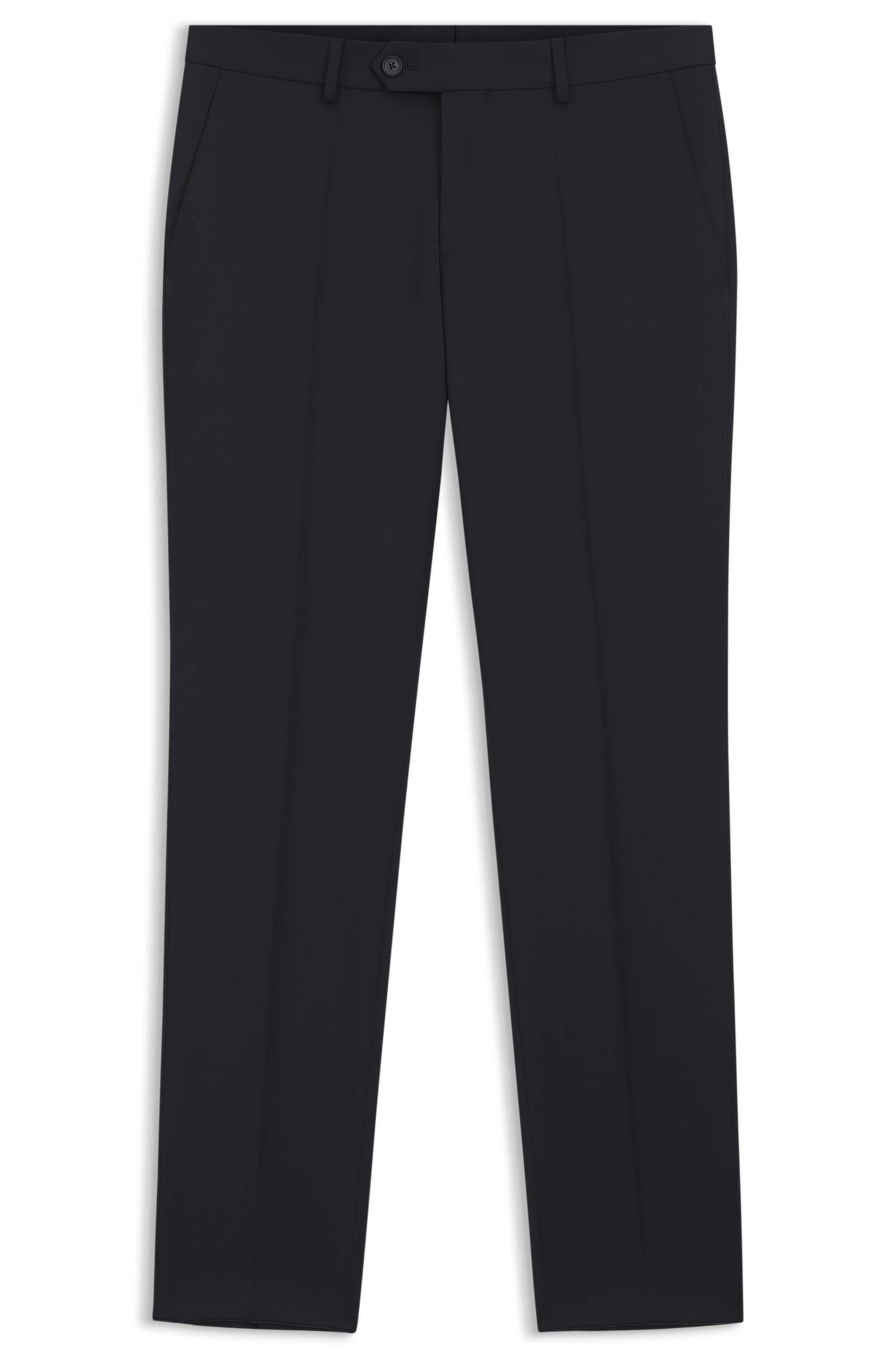 Boss BY BECKHAM slim-fit suit trousers in wool and cashmere byxor herr – bild 4